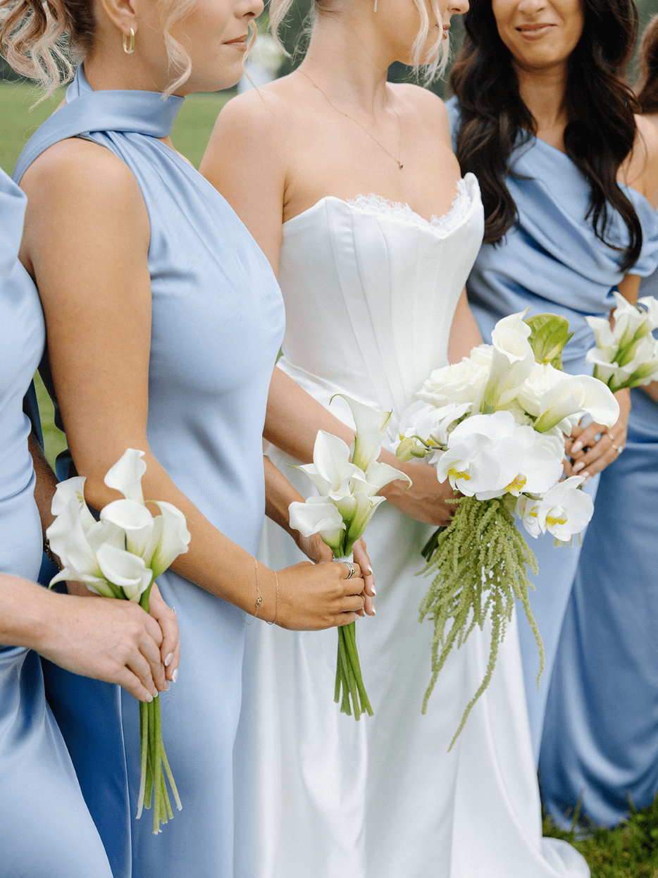 Wedding content creator capturing candid behind-the-scenes moments on a wedding day